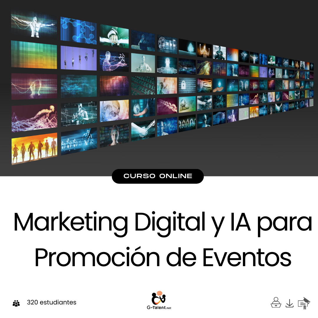 Curso marketing digital y AI para promoción de eventos - Estrategias y campañas 2024
