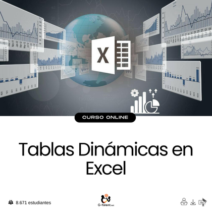 Curso tablas dinámicas en Excel - Aprende a crear informes profesionales y análisis de datos