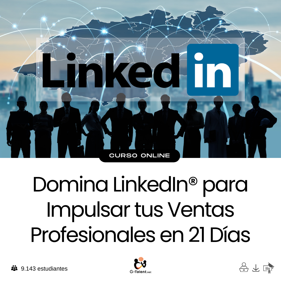 Domina LinkedIn® para Impulsar tus Ventas Profesionales en 21 Días - 0
