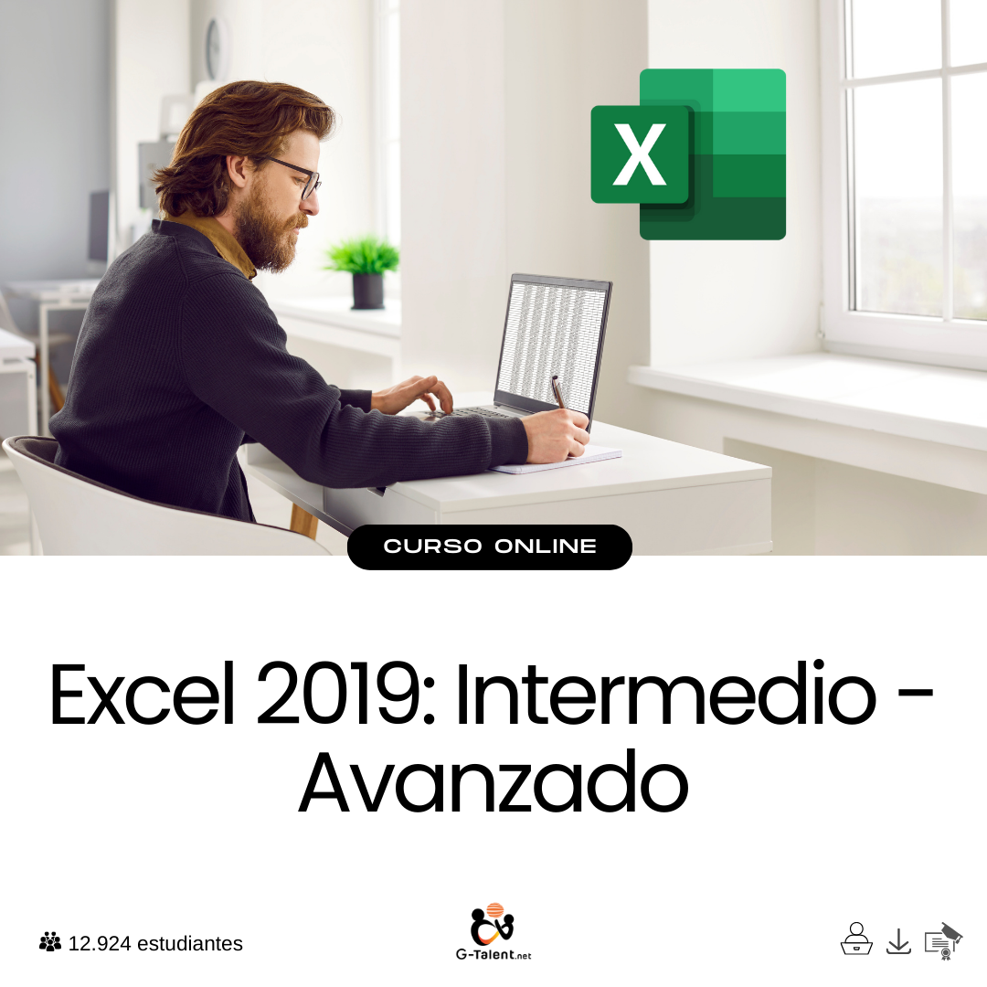 Excel 2019: Intermedio - Avanzado
