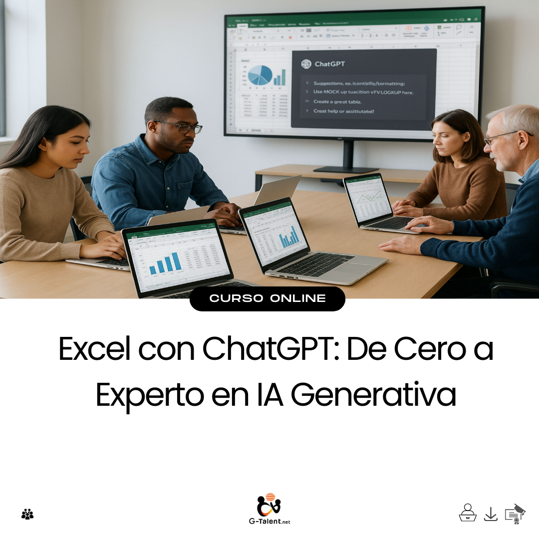 Excel con ChatGPT: De Cero a Experto en IA Generativa