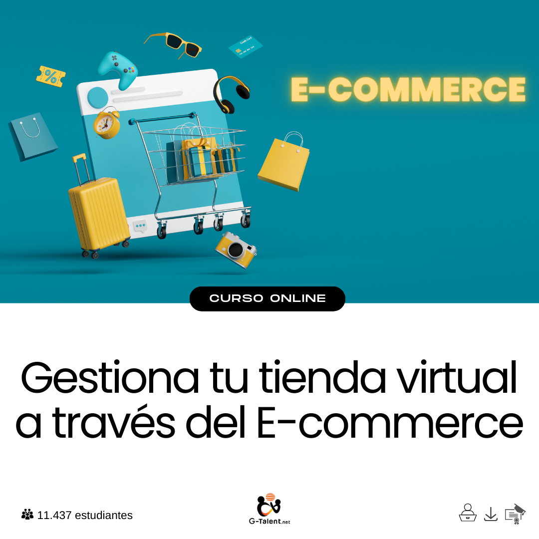 Gestiona tu tienda virtual a través del E-commerce