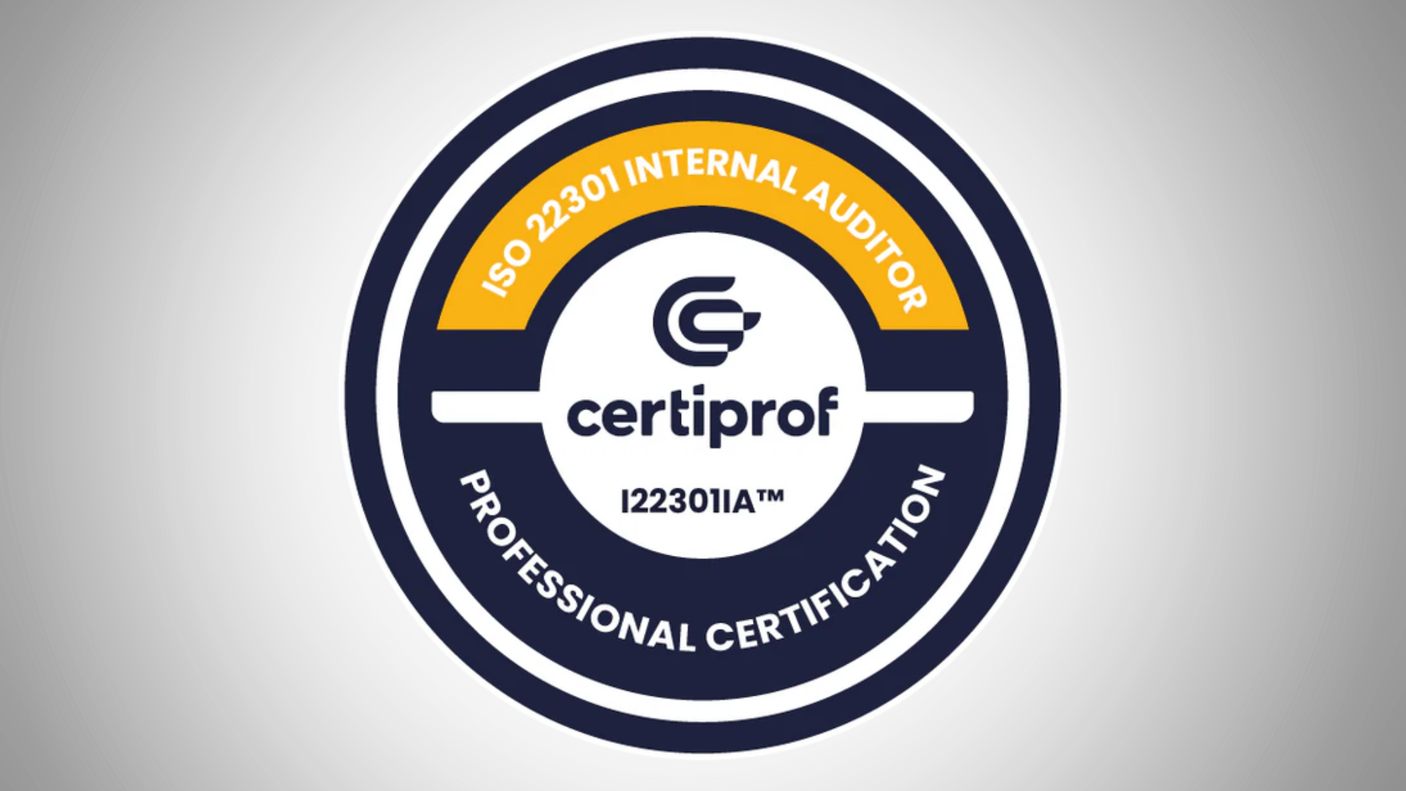Certified ISO 22301 Internal Auditor - I22301IA