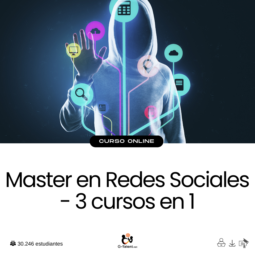 Master en Redes Sociales - 3 cursos en 1