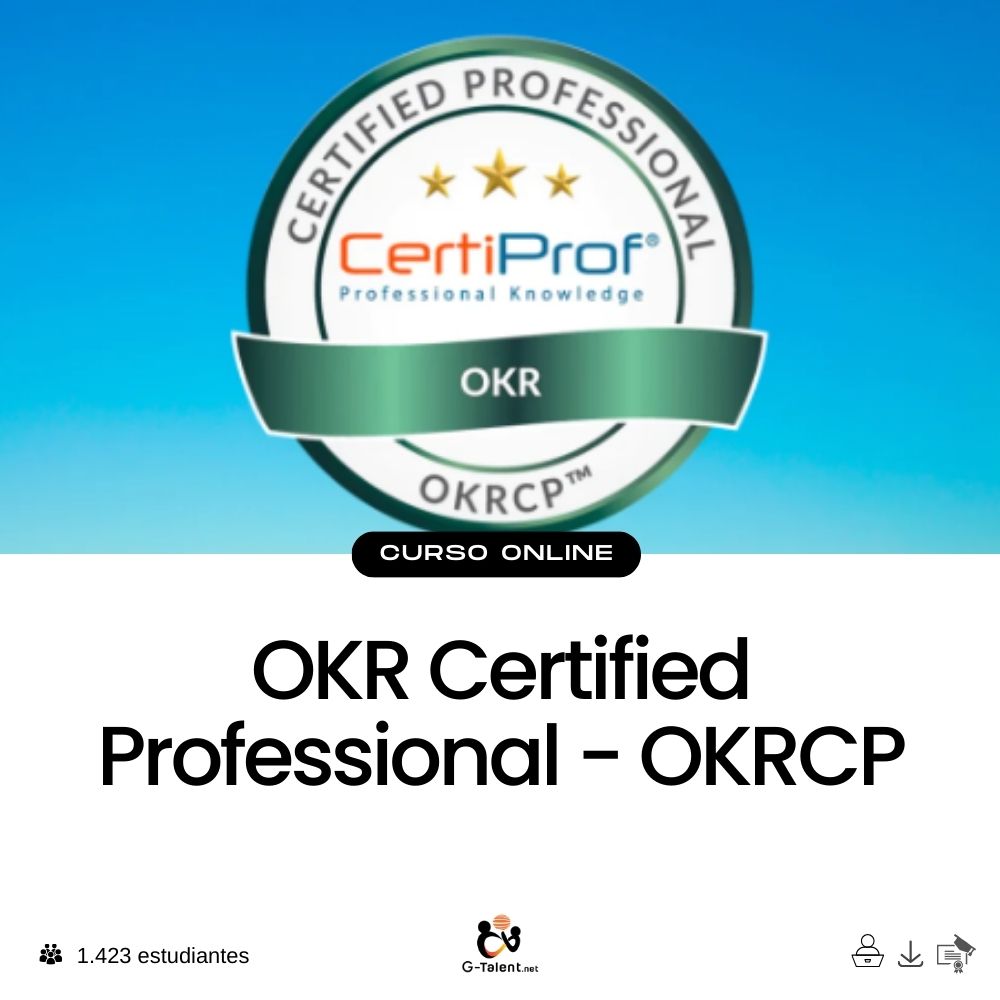 OKR Certified Professional - OKRCP - 0