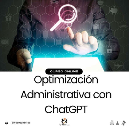 Portada del curso Optimización Administrativa con ChatGPT