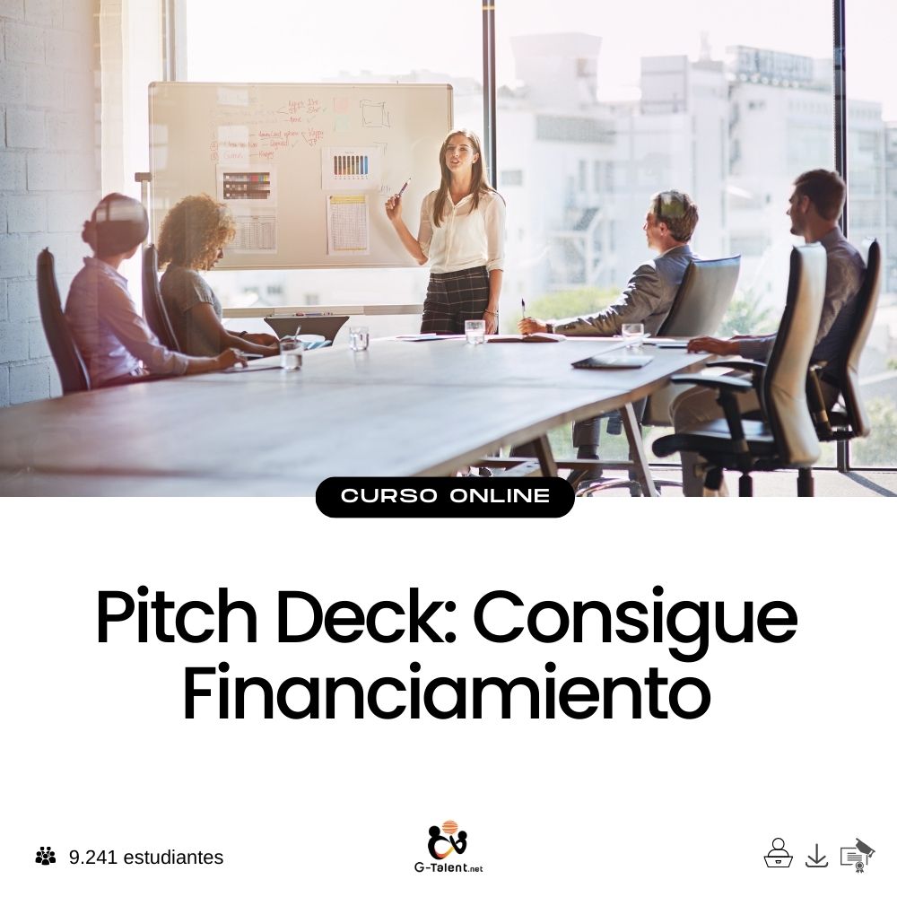 Pitch Deck: Consigue Financiamiento - 0