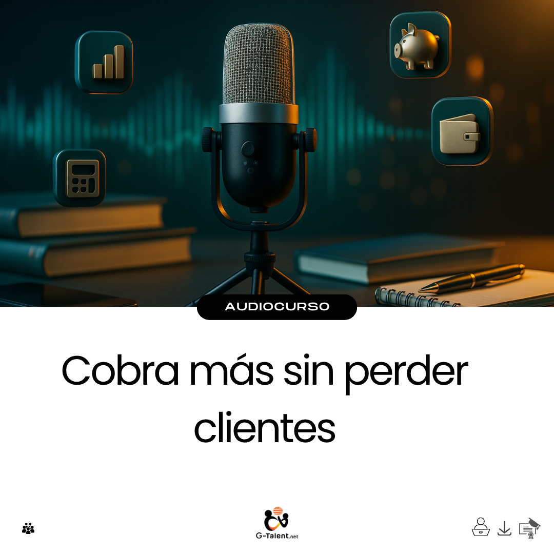 Audiocurso: Cobra más sin perder clientes