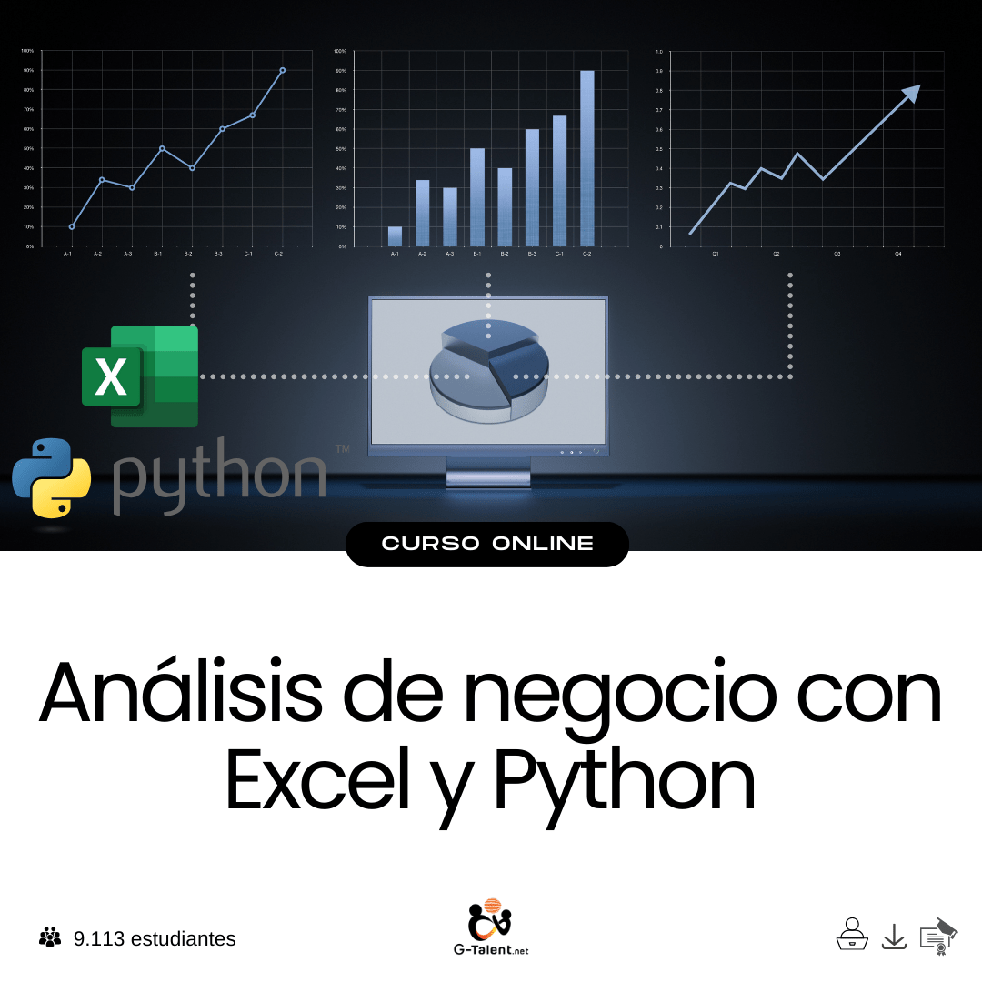 Análisis de negocio con Excel y Python - G - Talent.Net