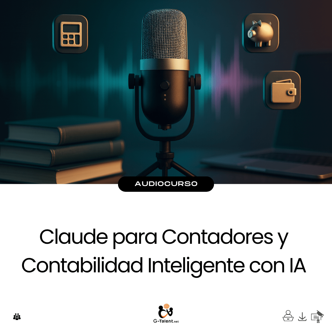 Audiocurso: Claude para Contadores y Contabilidad Inteligente con IA - G - Talent.Net