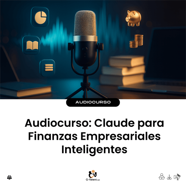 Audiocurso: Claude para Finanzas Empresariales Inteligentes - G - Talent.Net