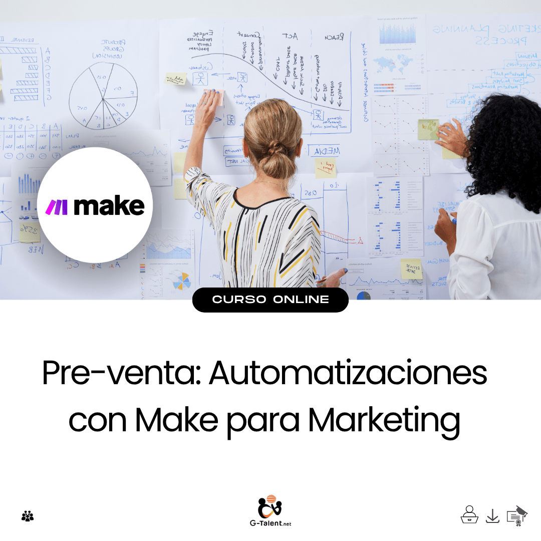 Automatizaciones con Make para Marketing - G - Talent.Net