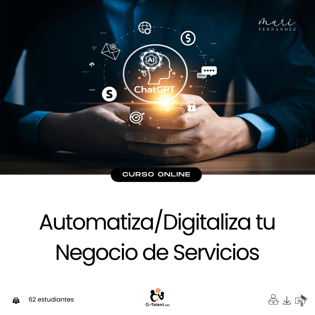 Automatiza/Digitaliza tu Negocio de Servicios - G - Talent.Net
