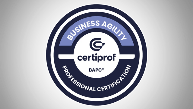 Certificación Business Agility Professional - BAPC™ - G - Talent.Net