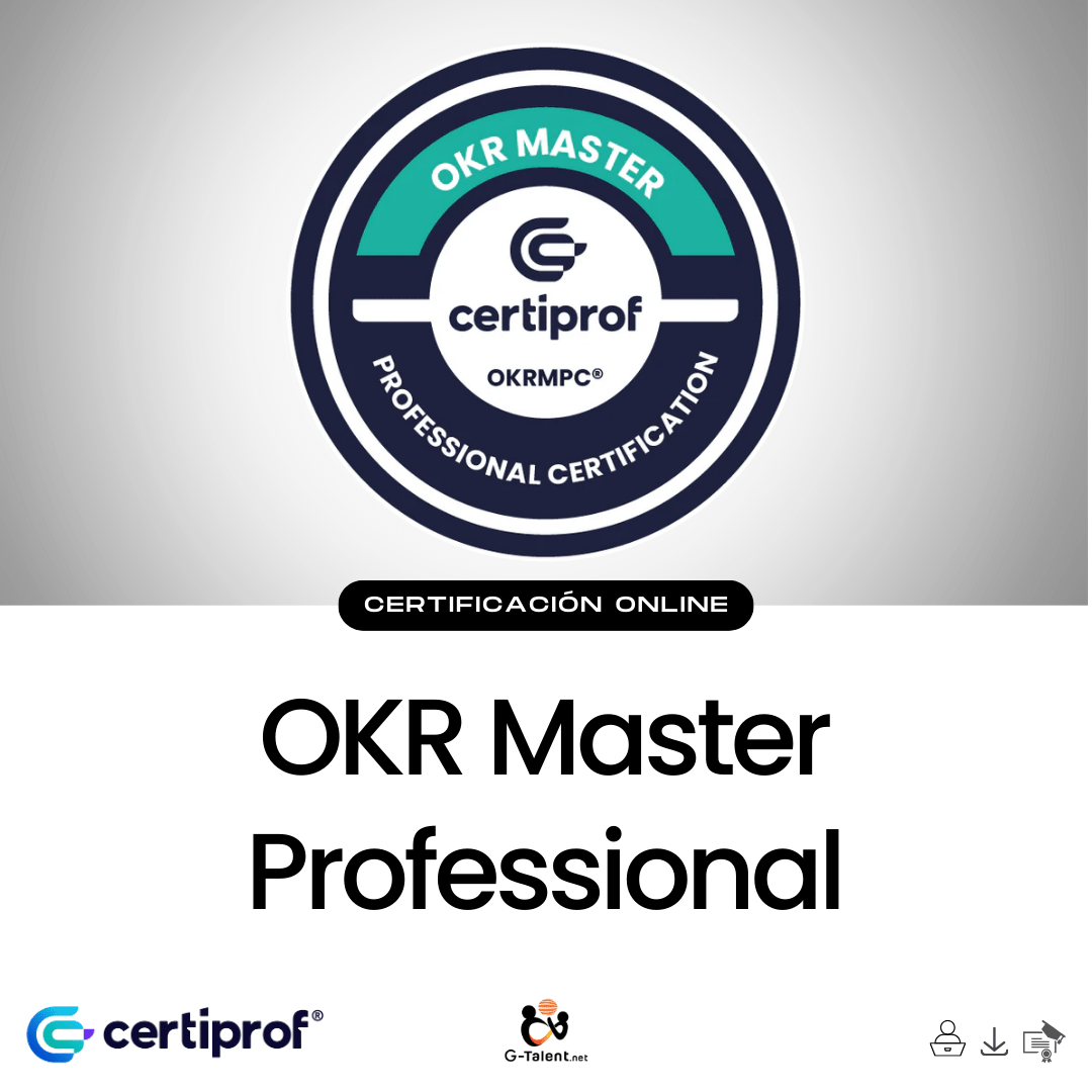 Certificación OKR Master Professional - OKRMCP™ - G - Talent.Net