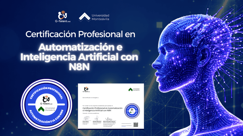 Certificación Profesional en Automatización e IA con N8N - G - Talent.Net
