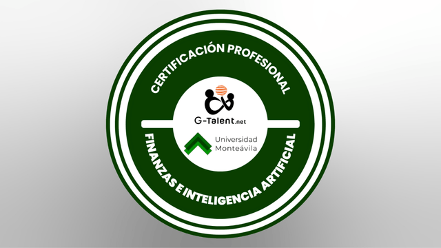 Certificación Profesional en Finanzas con Inteligencia Artificial - G - Talent.Net