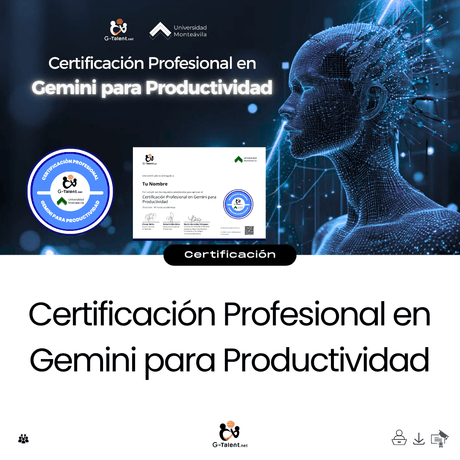 Certificación Profesional en Gemini para Productividad - G - Talent.Net