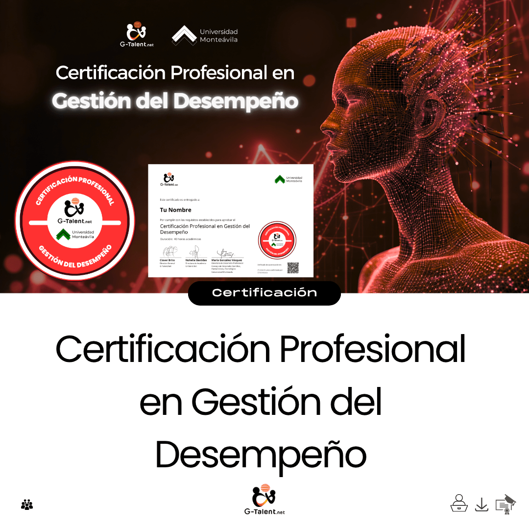 Certificación Profesional en Gestión del Desempeño - G - Talent.Net