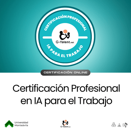 Certificación Profesional en Inteligencia Artificial para el Trabajo - G - Talent.Net