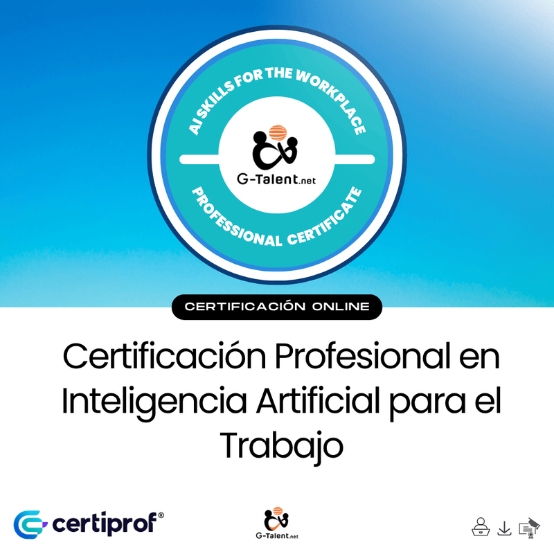 Certificación Profesional en Inteligencia Artificial para el Trabajo - G - Talent.Net