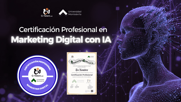 Certificación Profesional en Marketing Digital con Inteligencia Artificial - G-Talent.Net