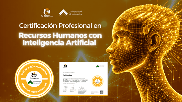 Certificación Profesional en Recursos Humanos con Inteligencia Artificial - G - Talent.Net