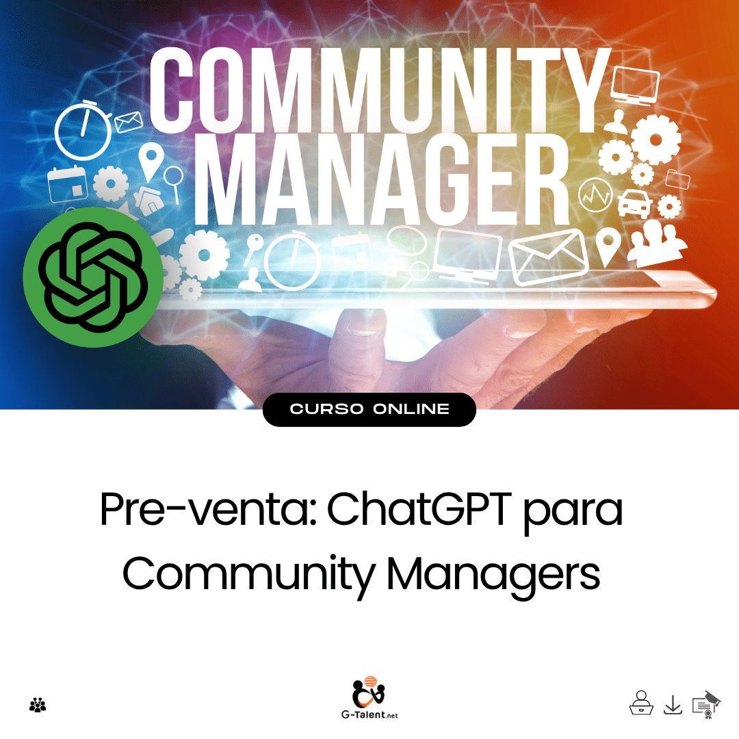 ChatGPT para Community Managers - G - Talent.Net