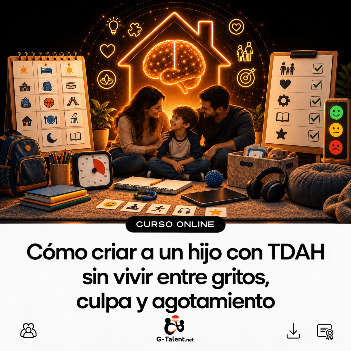 Cómo criar a un hijo con TDAH sin vivir entre gritos, culpa y agotamiento - G-Talent.Net