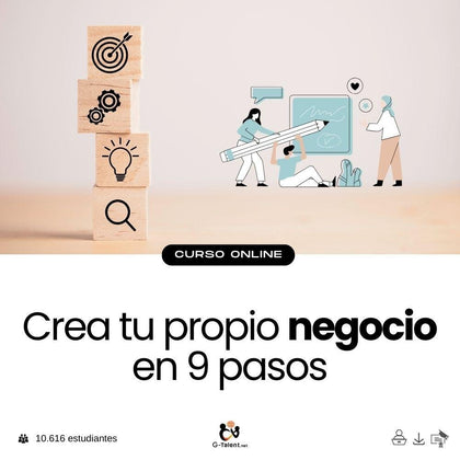 Crea tu propio negocio en 9 pasos - G - Talent.Net
