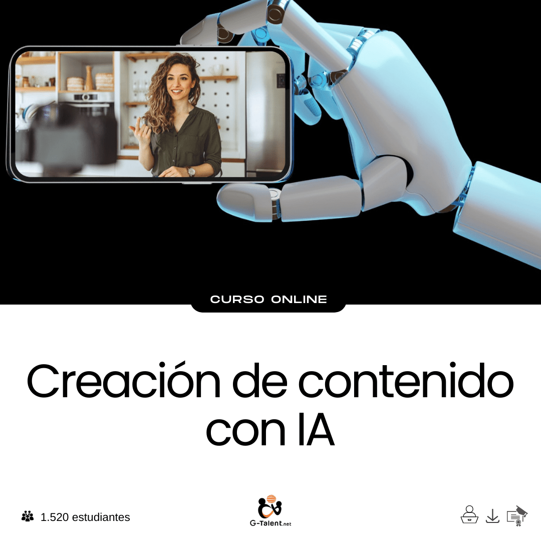 Creación de contenido con IA - G - Talent.Net