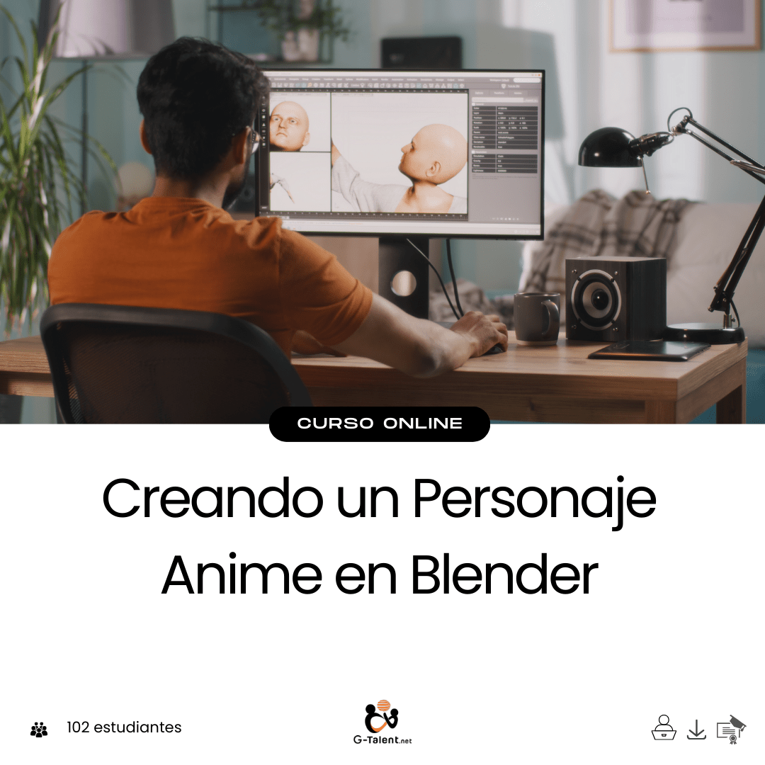 Creando un Personaje Anime en Blender - G - Talent.Net
