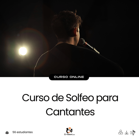 Curso de Solfeo para Cantantes - G - Talent.Net