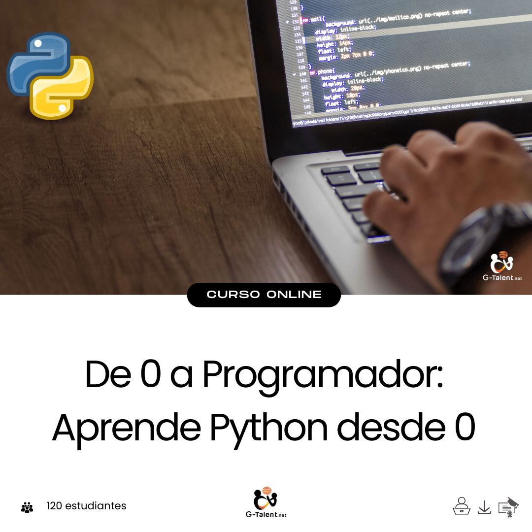 De 0 a Programador: Aprende Python desde 0 - G - Talent.Net