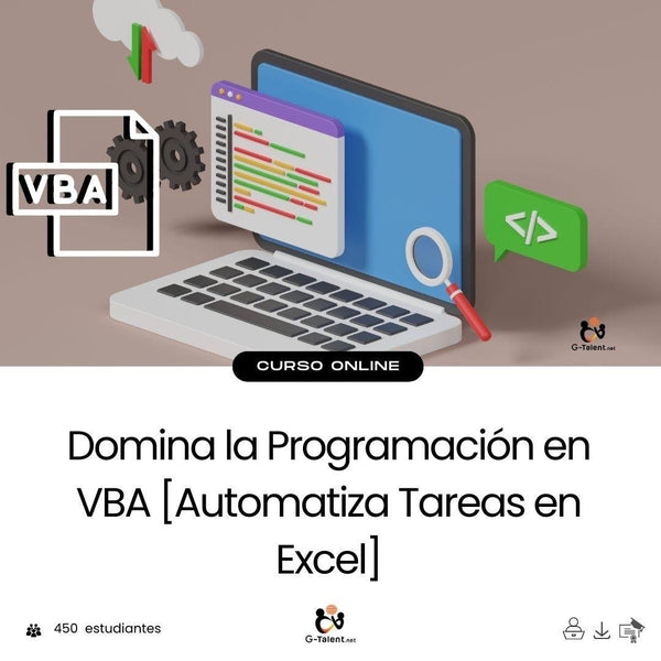 Domina la Programación en VBA [Automatiza Tareas en Excel] - G - Talent.Net
