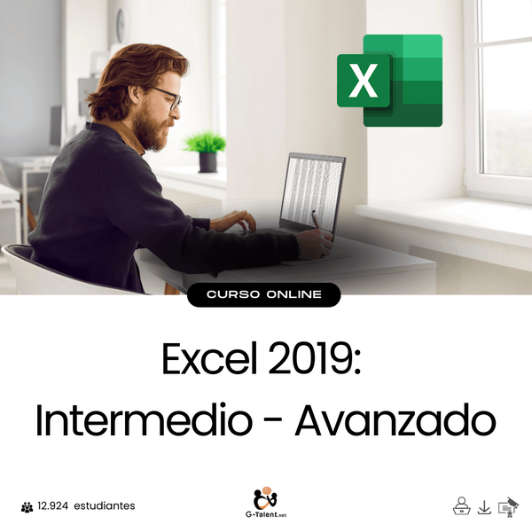 Excel 2019: Intermedio - Avanzado - G - Talent.Net