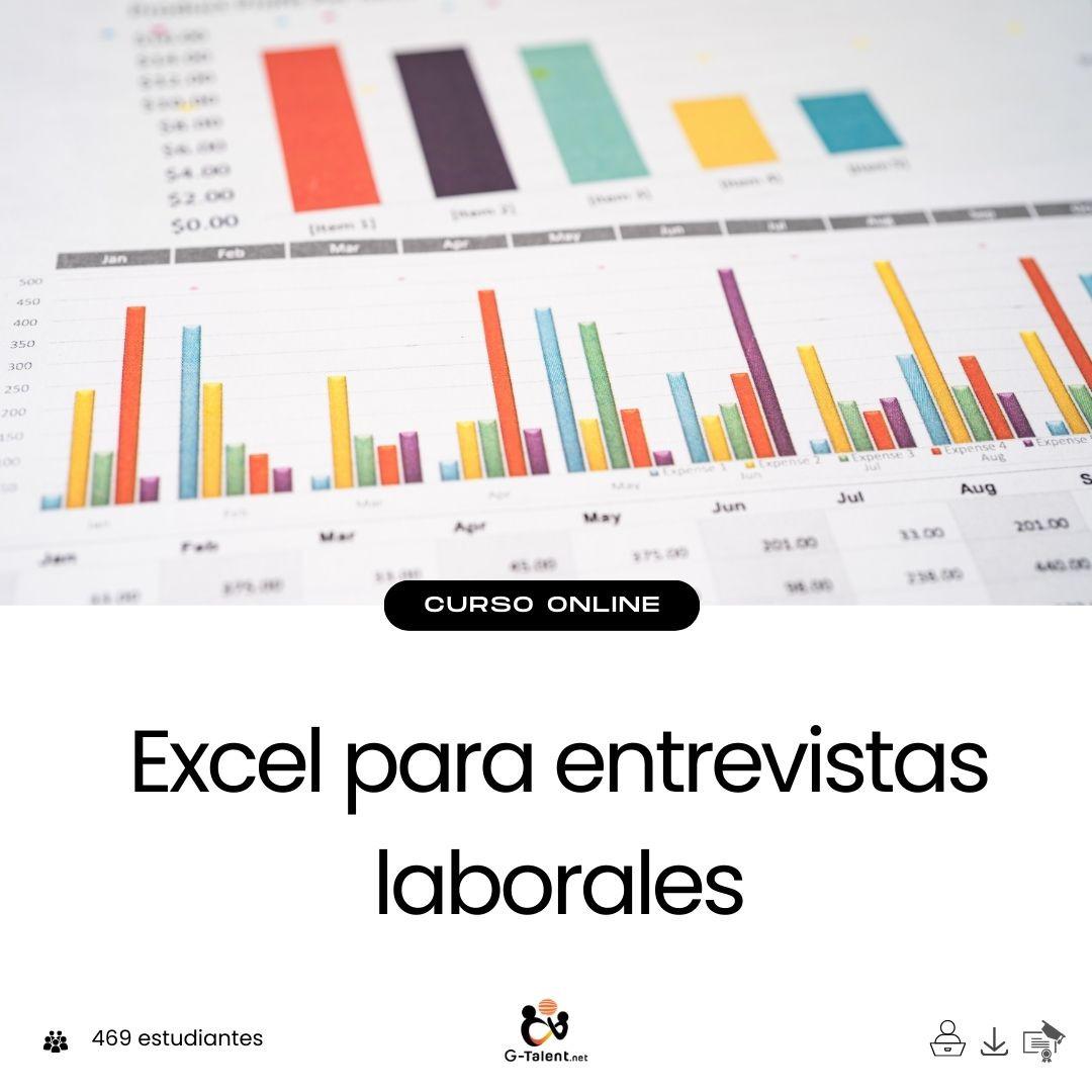 Excel para entrevistas laborales - G - Talent.Net