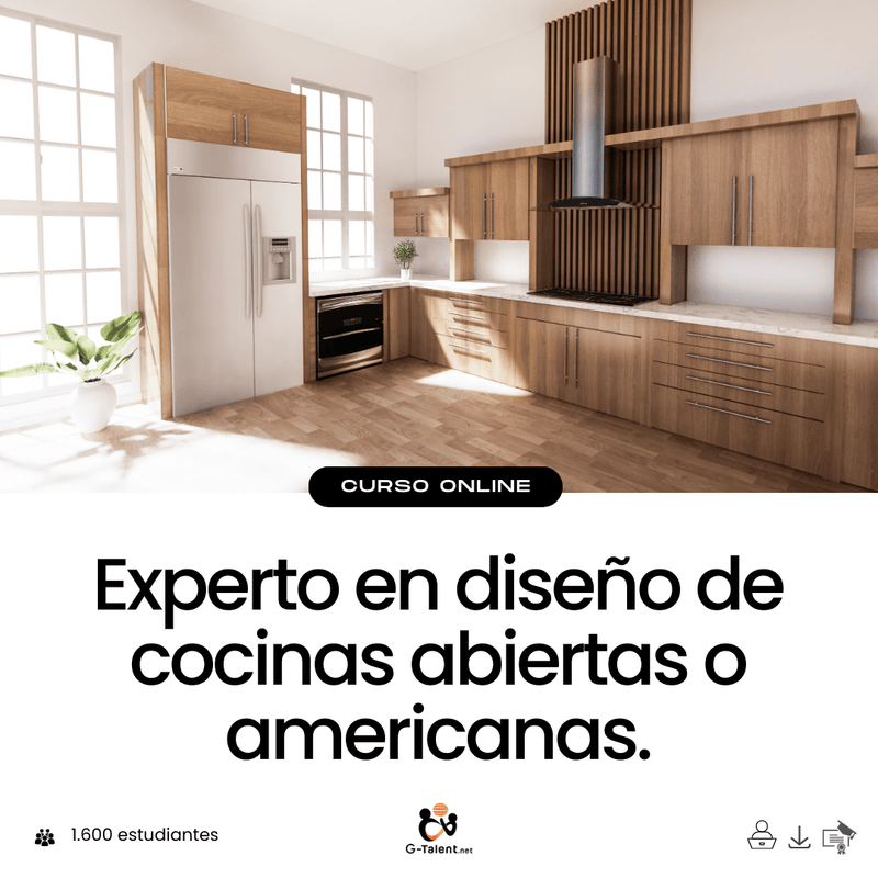 EXPERTO en Diseño de Cocinas Impartido por Arquitectos - G - Talent.Net