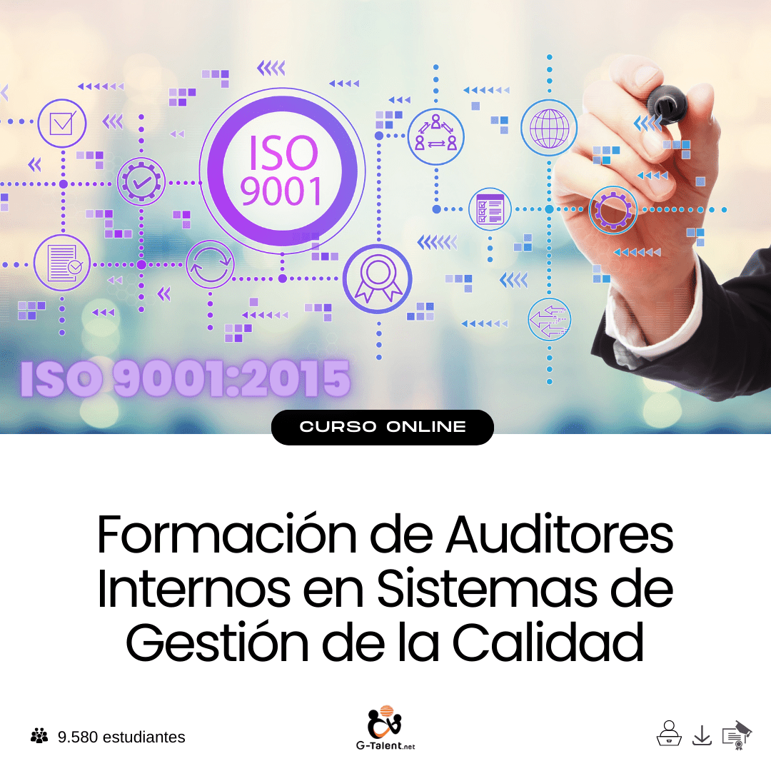 Formación de Auditores Internos en Sistemas de Gestión de la Calidad - G - Talent.Net