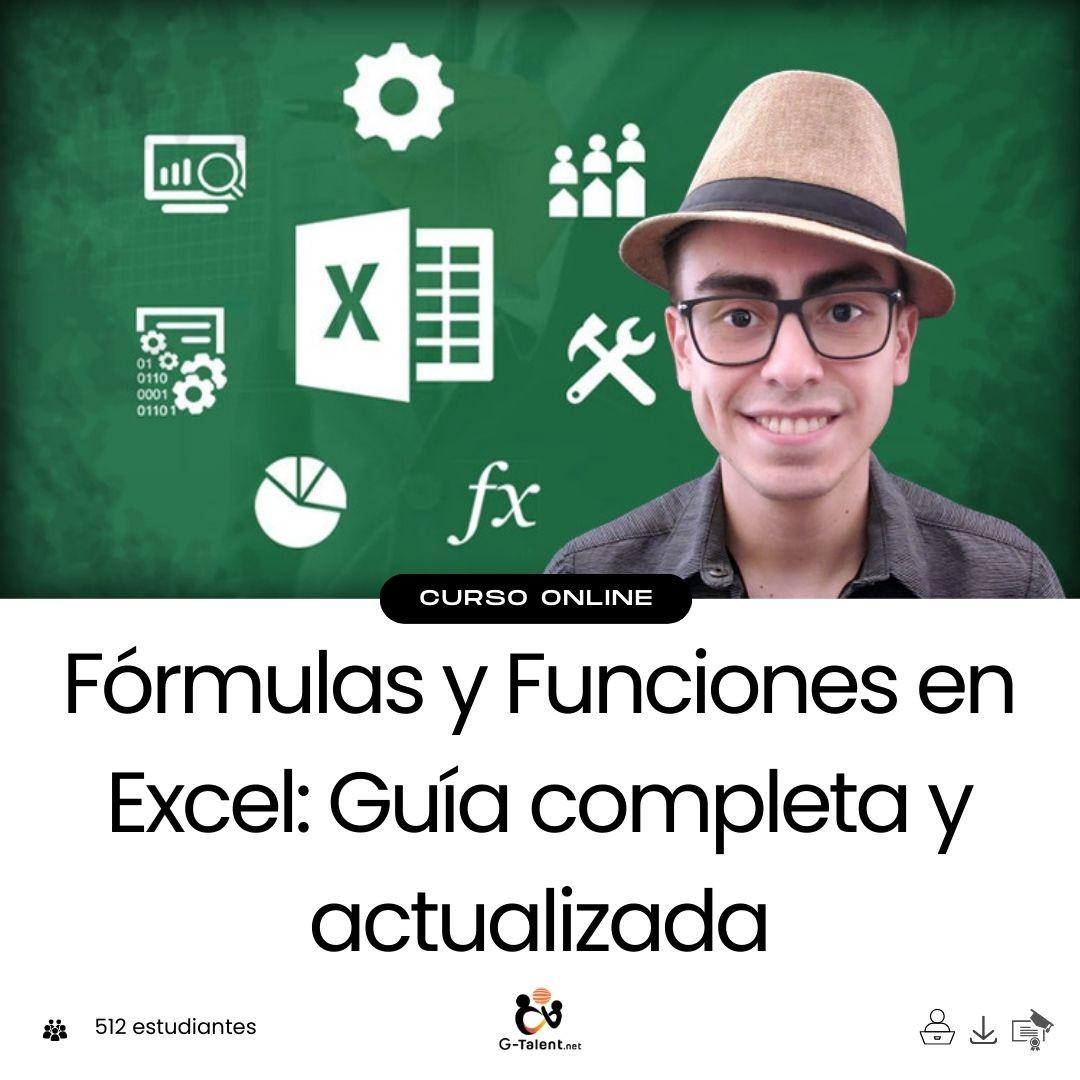 Fórmulas y Funciones en Excel: Guía completa y actualizada - G - Talent.Net