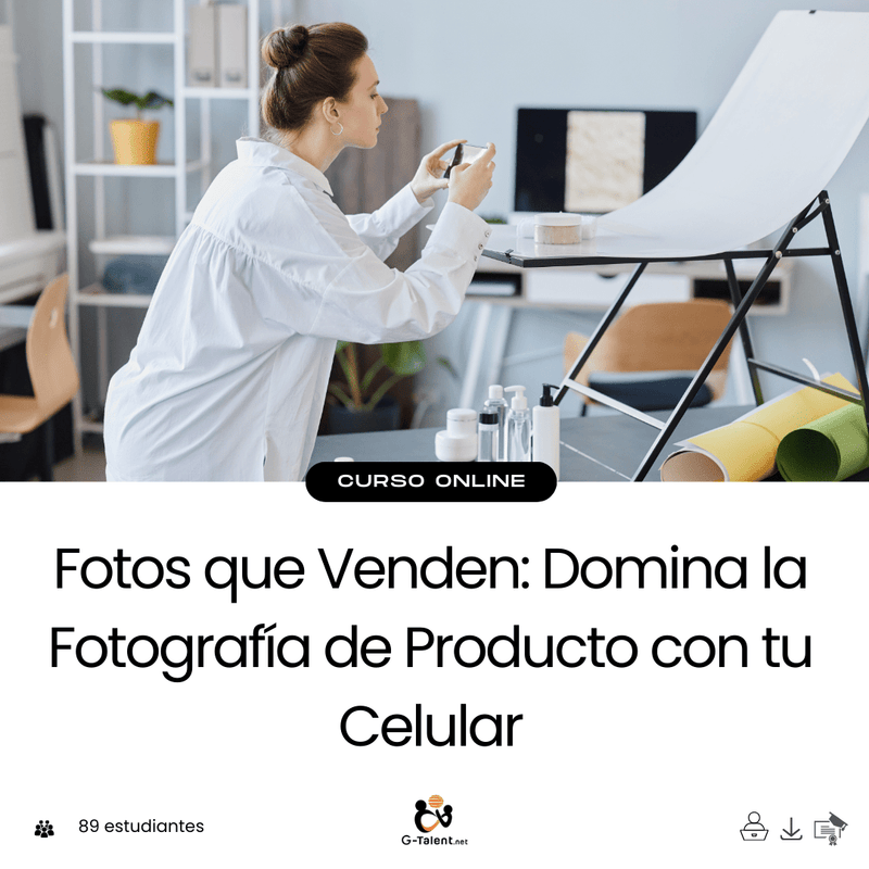 Fotos que Venden: Domina la Fotografía de Producto con tu Celular - G - Talent.Net