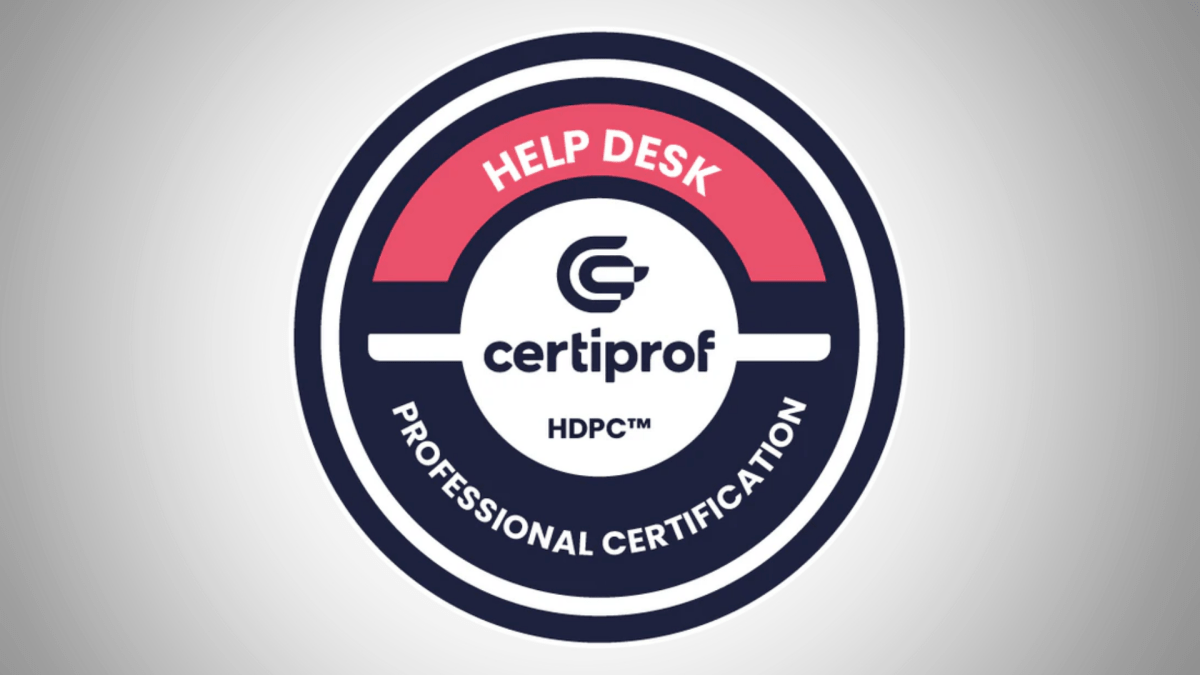 Help Desk Professional Certificate – HDPC - G - Talent.Net