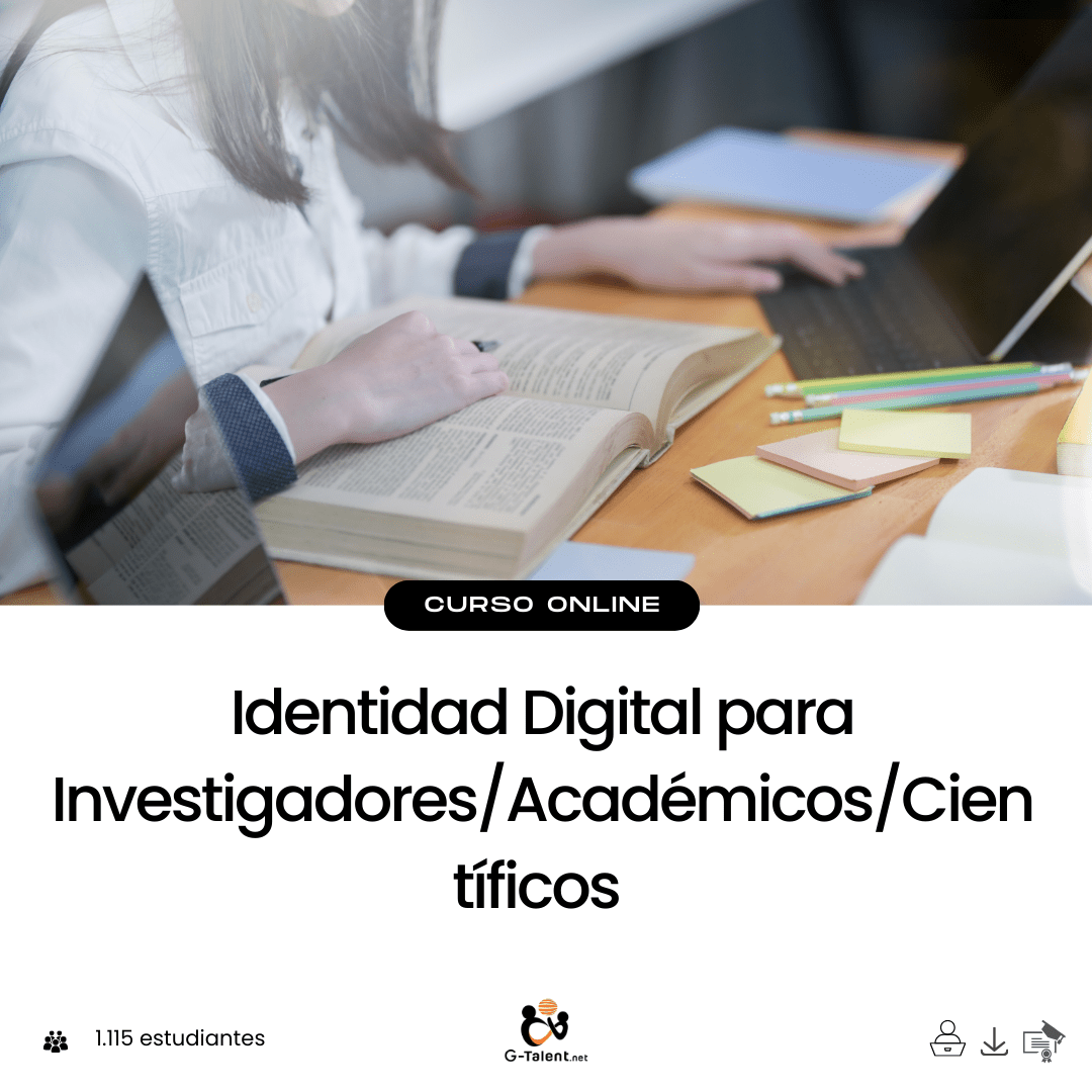 Identidad Digital para Investigadores/Académicos/Científicos - G - Talent.Net