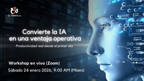 Inteligencia Artificial para Profesionales: Workshop en vivo para aplicar IA en el trabajo real - G - Talent.Net