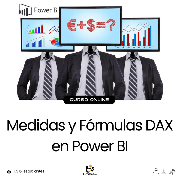 Medidas y Fórmulas DAX en Power BI - G - Talent.Net
