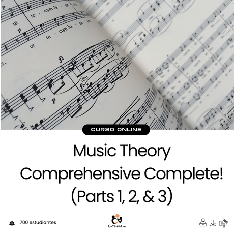 Music Theory Comprehensive Complete! (Parts 1, 2, & 3) - G - Talent.Net