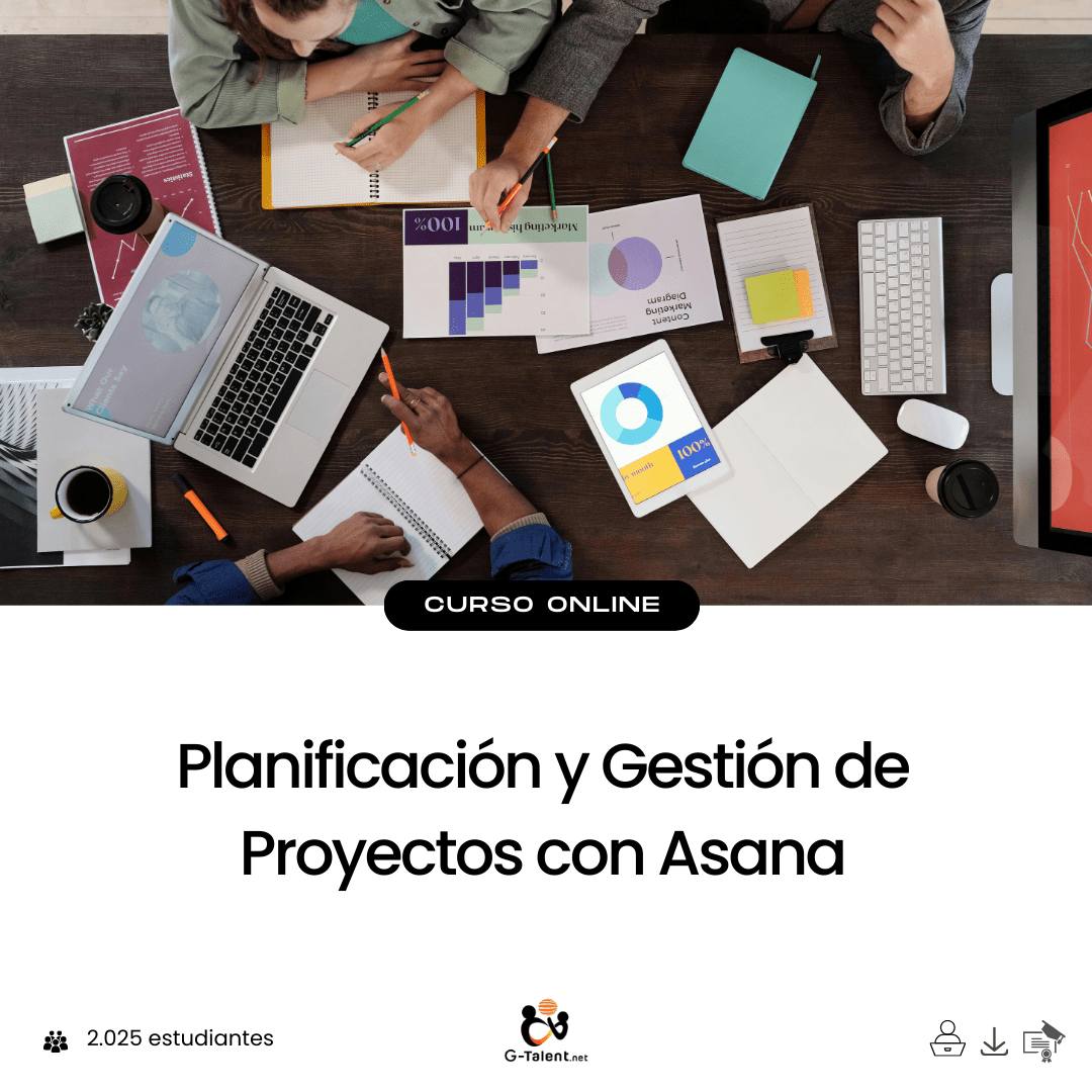 Planificación y Gestión de Proyectos con Asana - G - Talent.Net