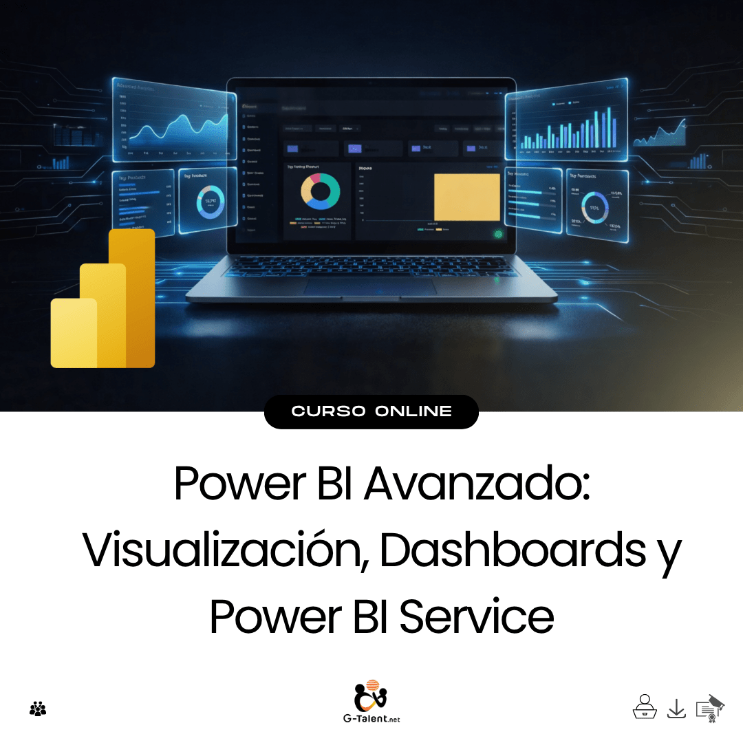 Power BI Avanzado: Visualización, Dashboards y Power BI Service - G - Talent.Net