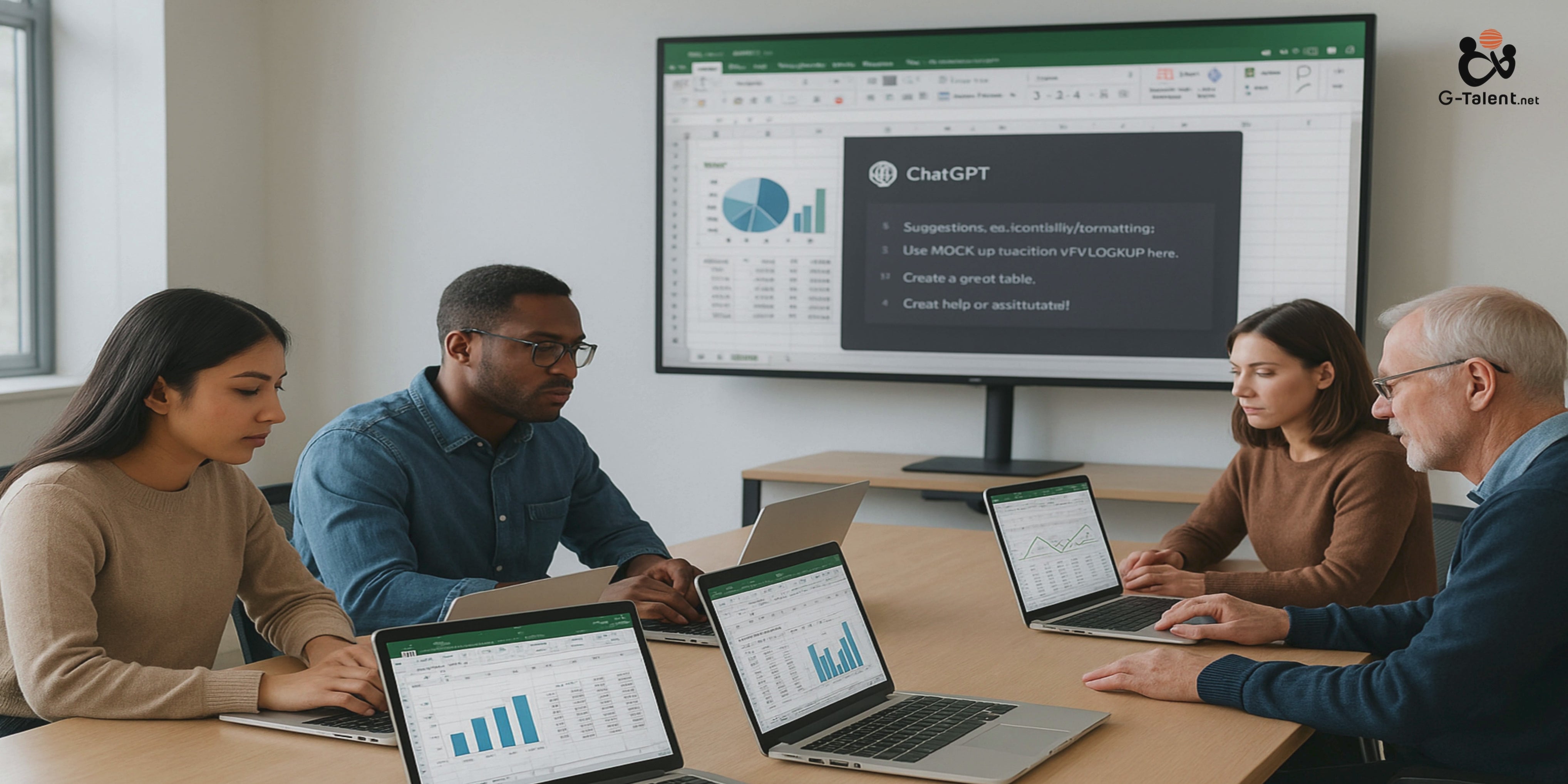 Excel con ChatGPT: De Cero a Experto en IA Generativa