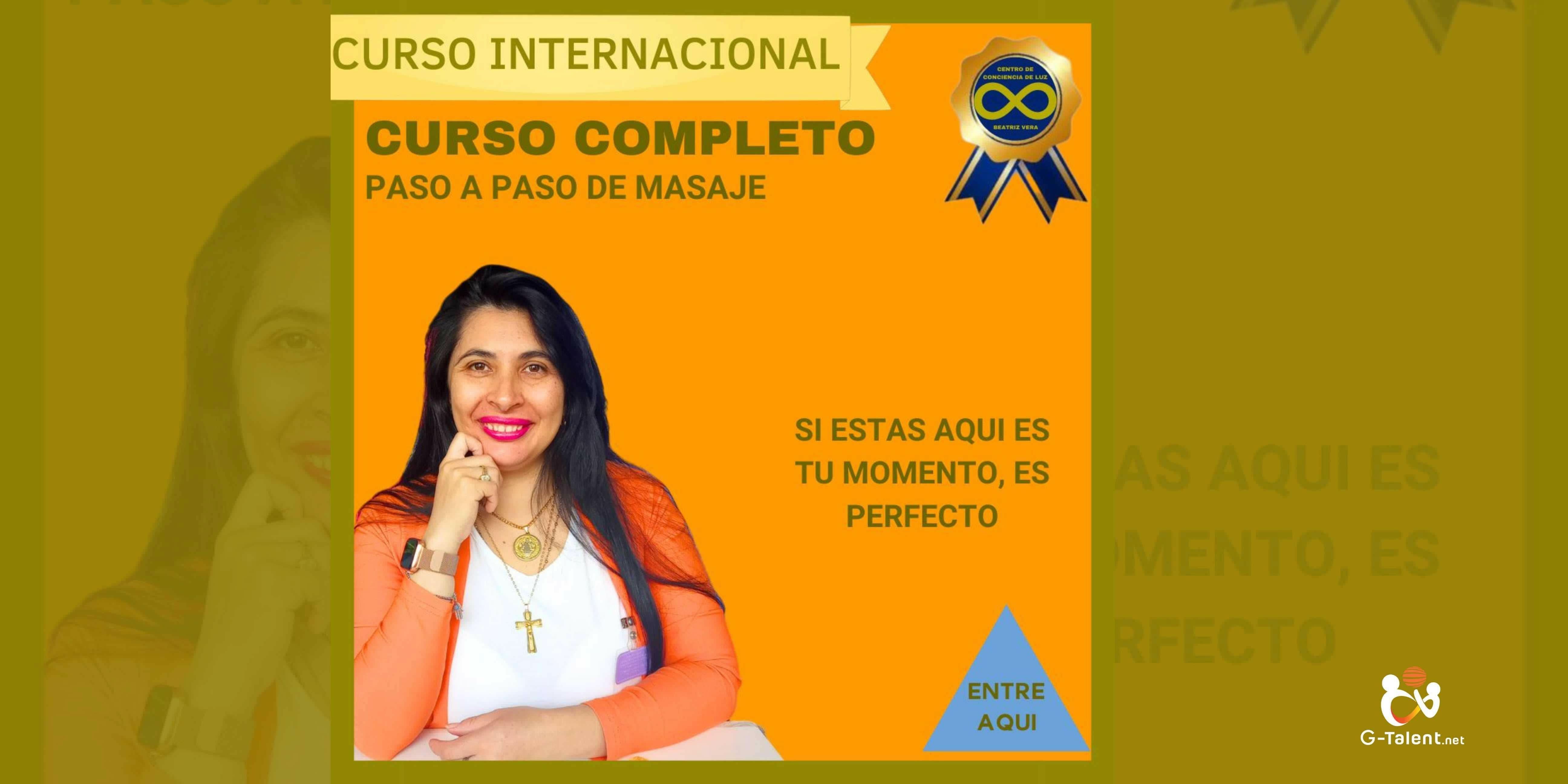 Video introductorio del curso completo de masajes paso a paso